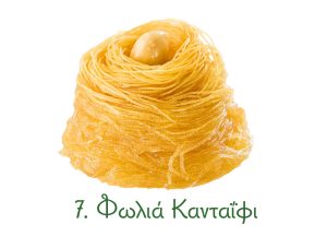 Κανταϊφάκια, φωλιά, γλυκά κιλού